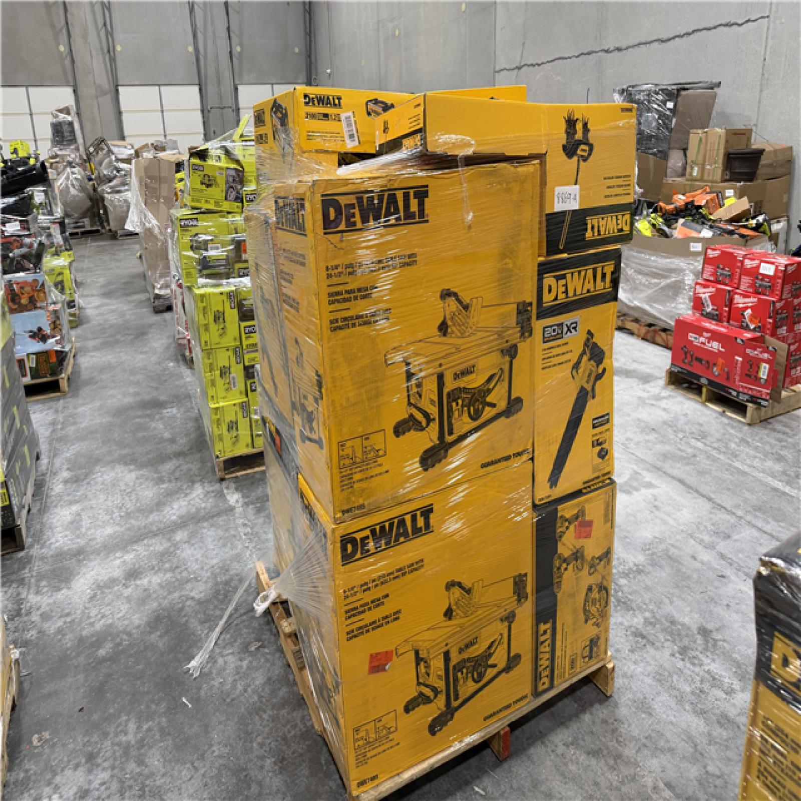 Atlanta Location As-IS Power Tools Truckload (12 Pallets) 8869-A