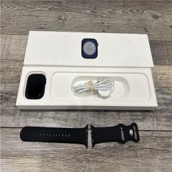AS-IS Apple Watch Series 8 [GPS, 45mm] - Midnight Aluminum Case with Midnight Sport Band -WR-50M