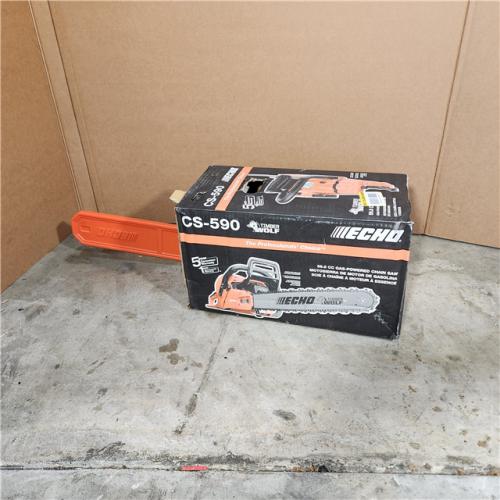Houston Location - AS-IS ECHO 20 in. 59.8 Cc Gas 2-Stroke Rear Handle Timber Wolf Chainsaw - Appears IN USED Condition