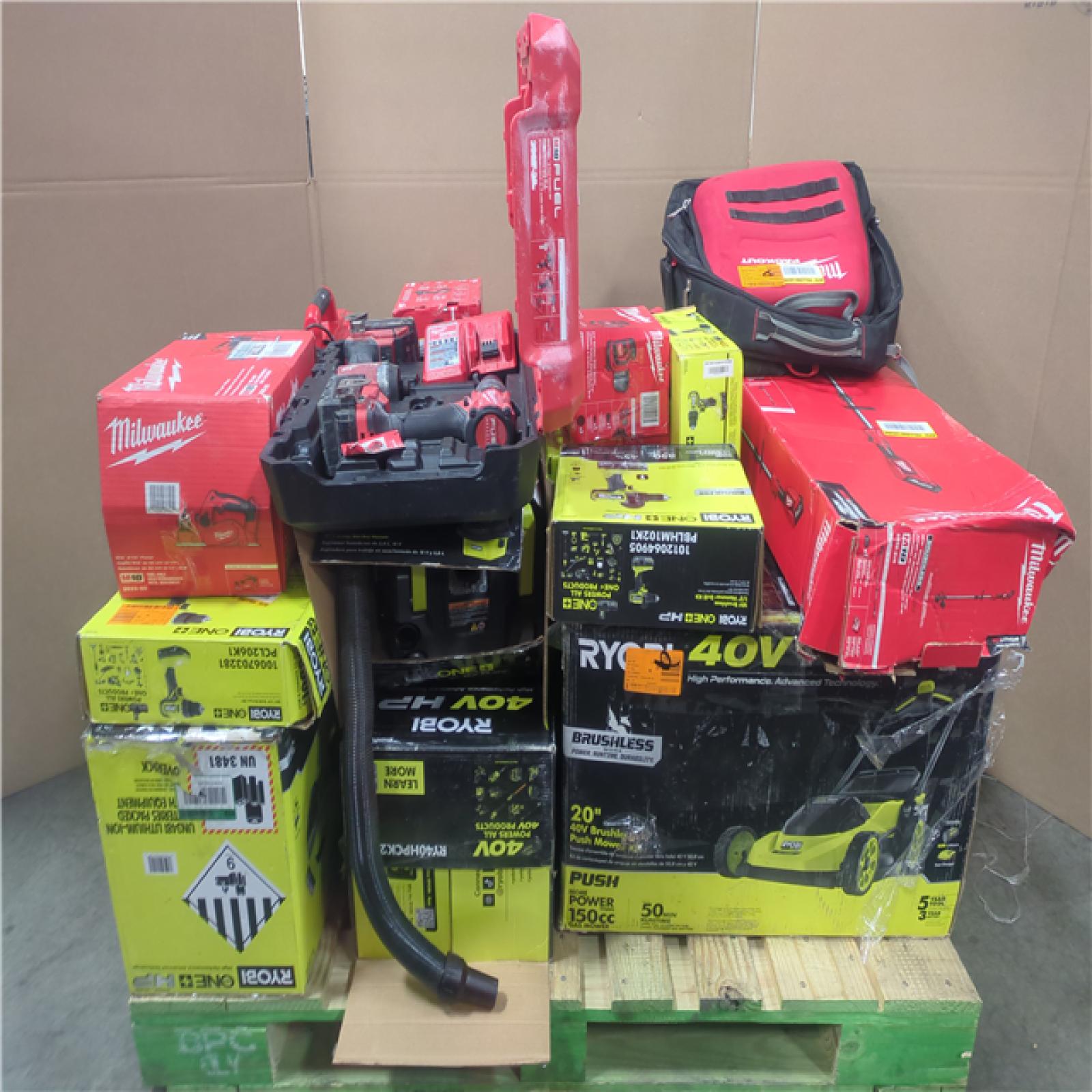 CALIFORNIA AS-IS TOOL PALLET