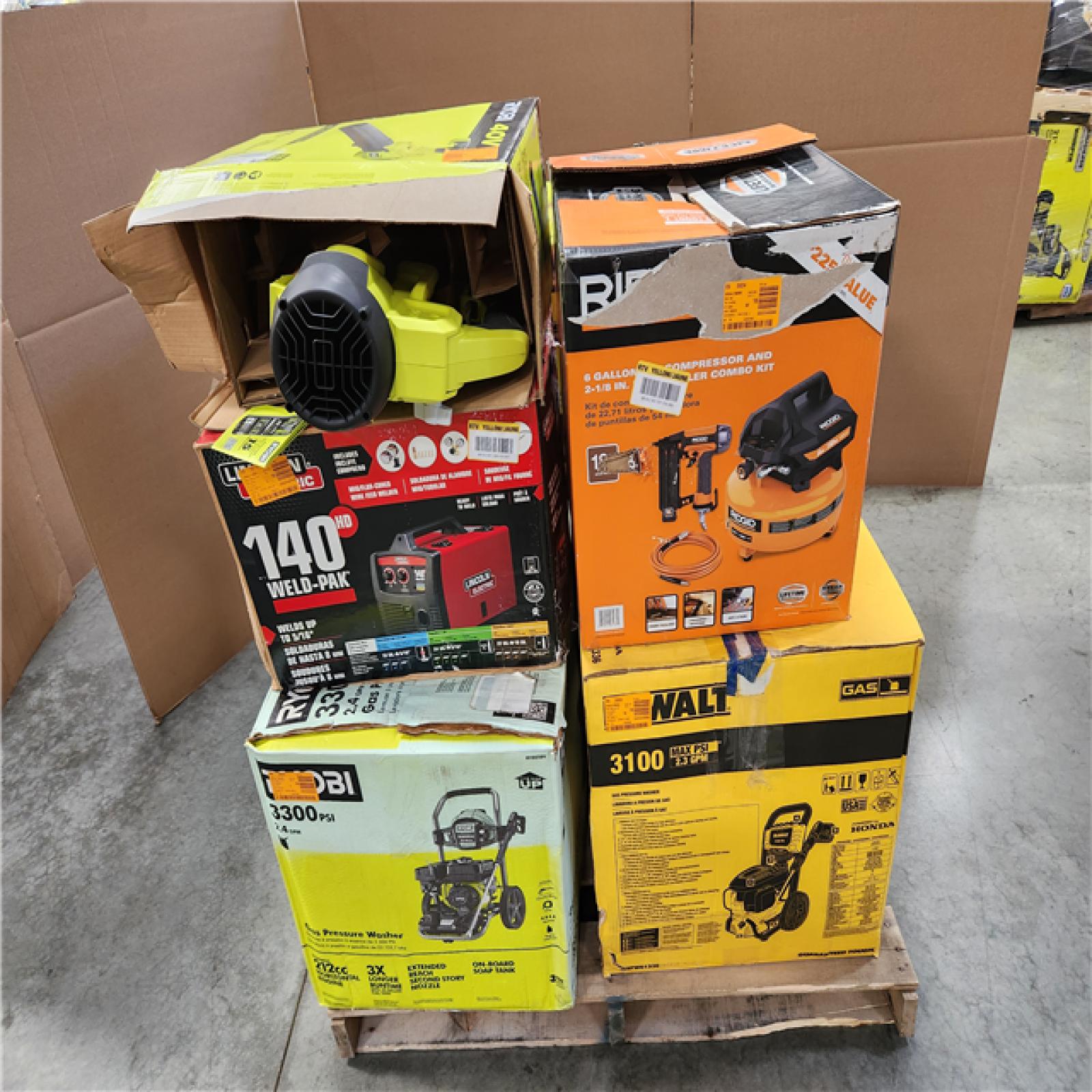 CALIFORNIA AS-IS OUTDOOR POWER EQUIPMENT