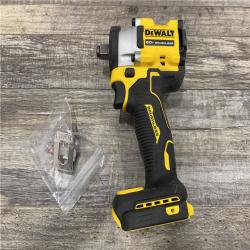 AS-IS DEWALT ATOMIC 20V MAX Cordless Brushless 1/2 in. Variable Speed Impact Wrench (Tool Only)