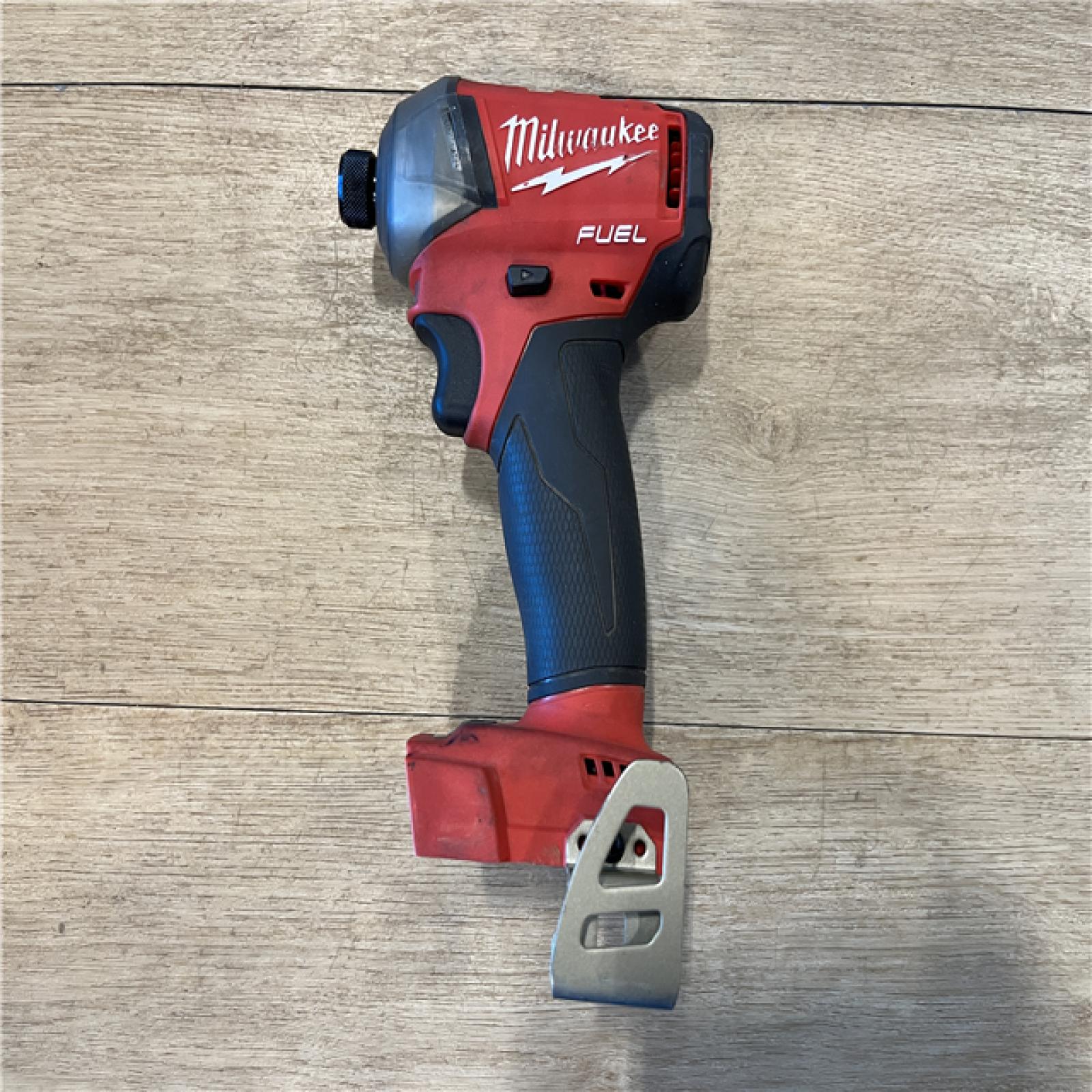 AS-IS Milwaukee FUEL 18V Lithium-Ion Brushless Cordless 1/4 in. Hex Impact Driver (Tool-Only)