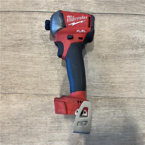 AS-IS Milwaukee FUEL 18V Lithium-Ion Brushless Cordless 1/4 in. Hex Impact Driver (Tool-Only)