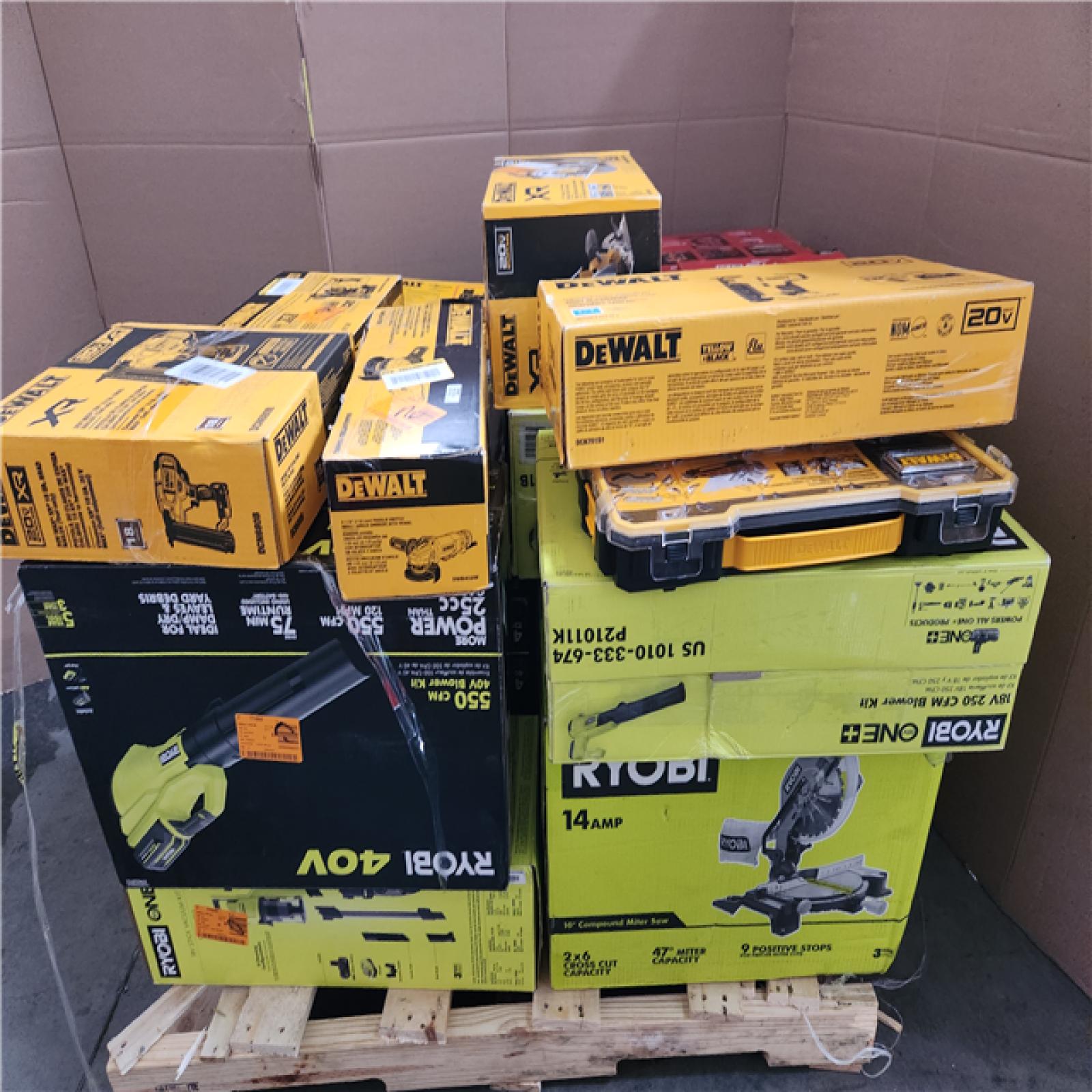 CALIFORNIA AS-IS TOOL PALLET