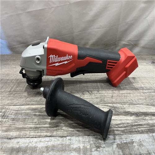 AS-IS Milwaukee 18V Lithium-Ion Brushless Cordless 4-1/2 in./5 in. Grinder w/Paddle Switch (Tool-Only)