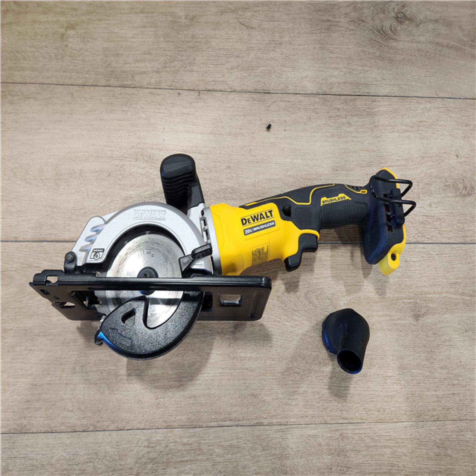 AS-IS- DEWALT ATOMIC 20V MAX Cordless Brushless 4-1/2 in. Circular Saw (Tool Only)