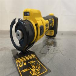 AS-IS - DEWALT XR 20V Lithium-Ion Cordless Rotary Drywall Cut-Out Tool