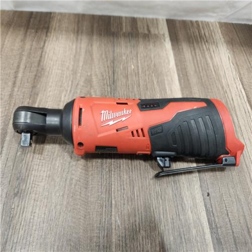 AS-IS- MILWAUKEE .38 in. M12 Cordless Ratchet (Tool-Only)
