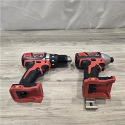 AS-IS Milwaukee 18V Cordless 2-Tool Drill/Driver and Impact Driver Kit
