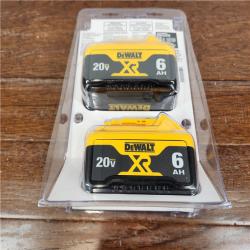 NEW! DEWALT 20-Volt MAX XR Lithium-Ion Premium Battery Pack 6.0Ah (2-Pack)