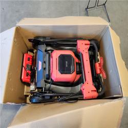 AS-IS- Milwaukee M18 FUEL Brushless Cordless 21 in. Walk Behind Dual Battery Self-Propelled Mower Kit