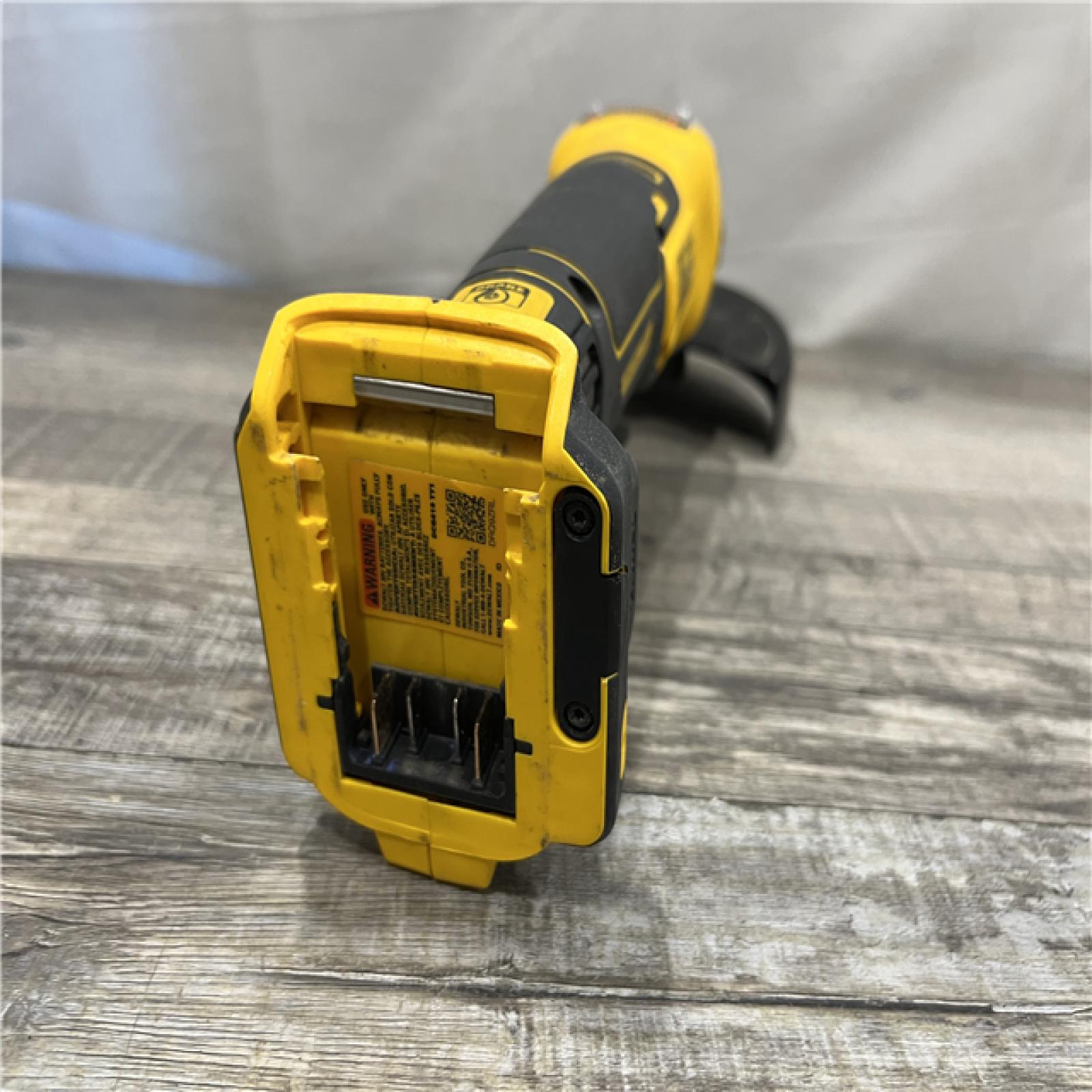 AS-IS DEWALT 20V XR Cordless 4-1/2. in. to 5 in. Variable Speed Angle Grinder (Tool Only)