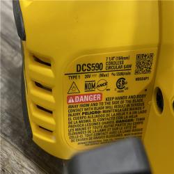 AS-IS DEWALT 20-Volt MAX 7-1/4 in. Cordless Circular Saw (Tool Only)