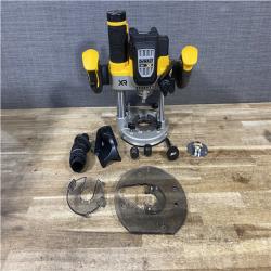 Houston Location AS-IS DEWALT 20V MAX XR 2-1/4 Peak HP Brushless Cordless Plunge Router (Tool Only)