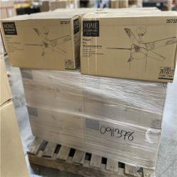 DALLAS LOCATION- HOME DECORATORS COLLECTION WINDWARD 44IN. LED INDOOR CEILING FAN PALLET (18 UNITS)