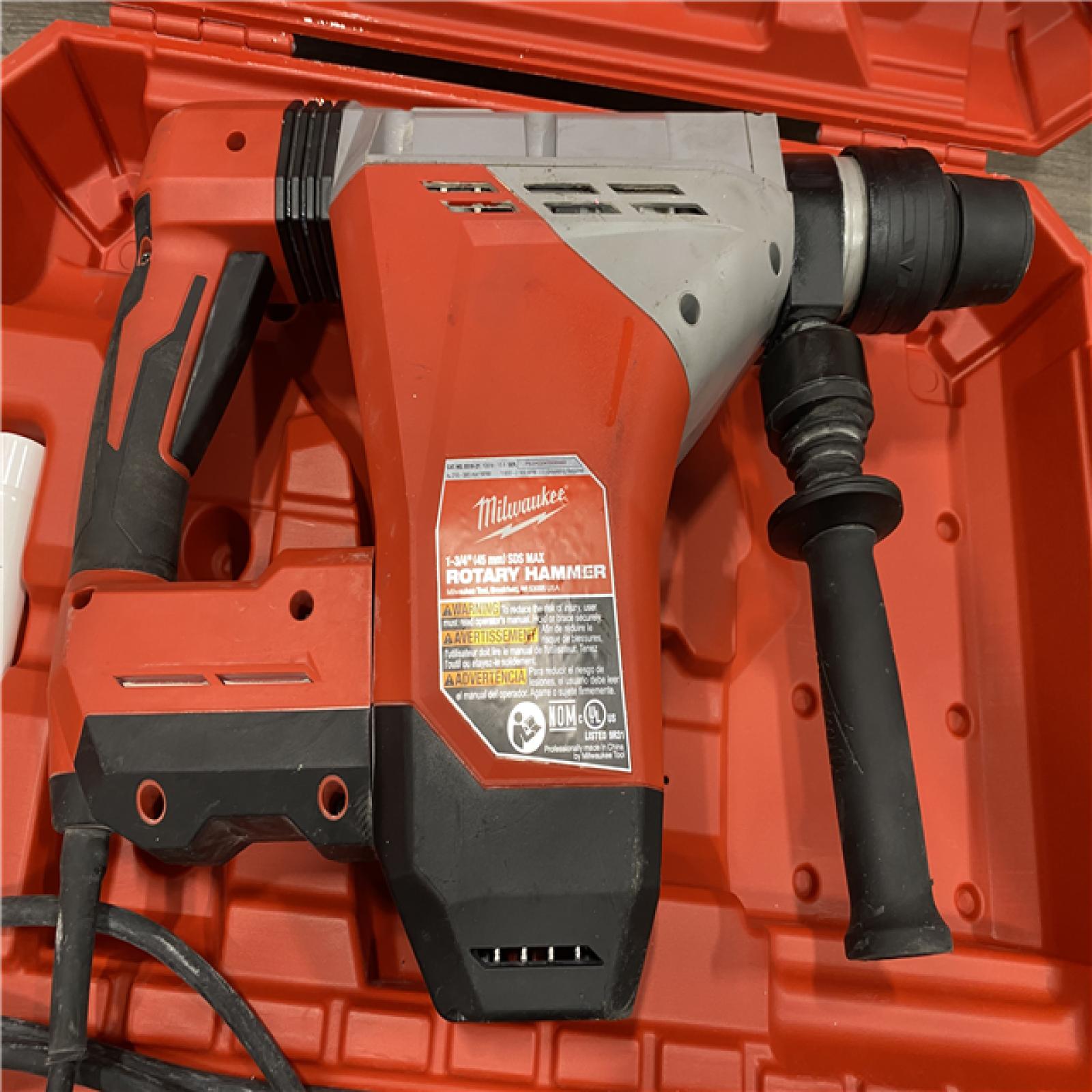 AS-IS Milwaukee 1-3/4 in. SDS-MAX Rotary Hammer