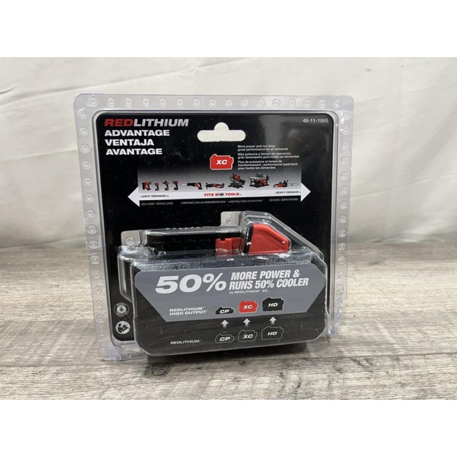 NEW - Milwaukee 18-Volt Lithium-Ion High Output Battery Pack 6.0Ah
