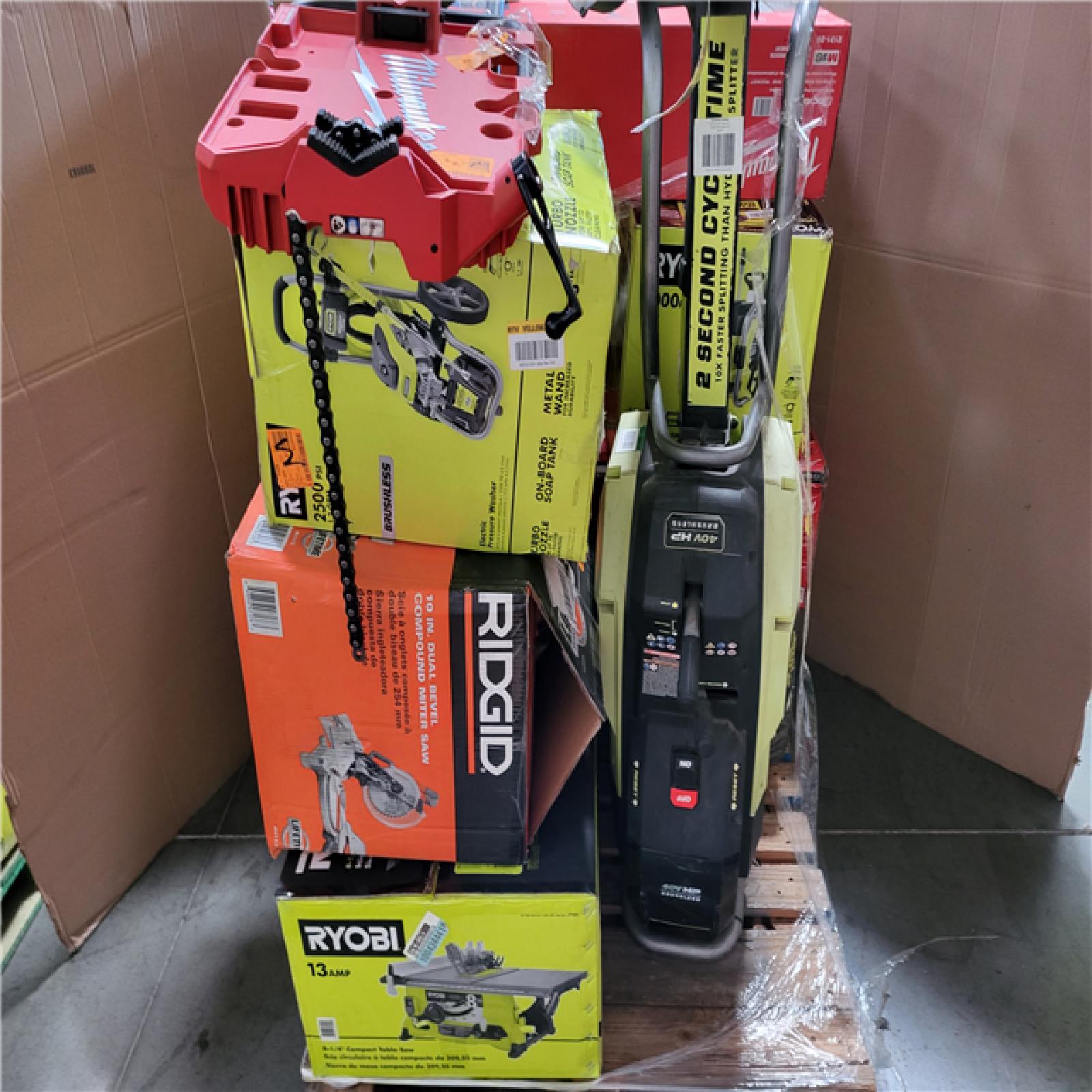 CALIFORNIA AS-IS TOOL PALLET