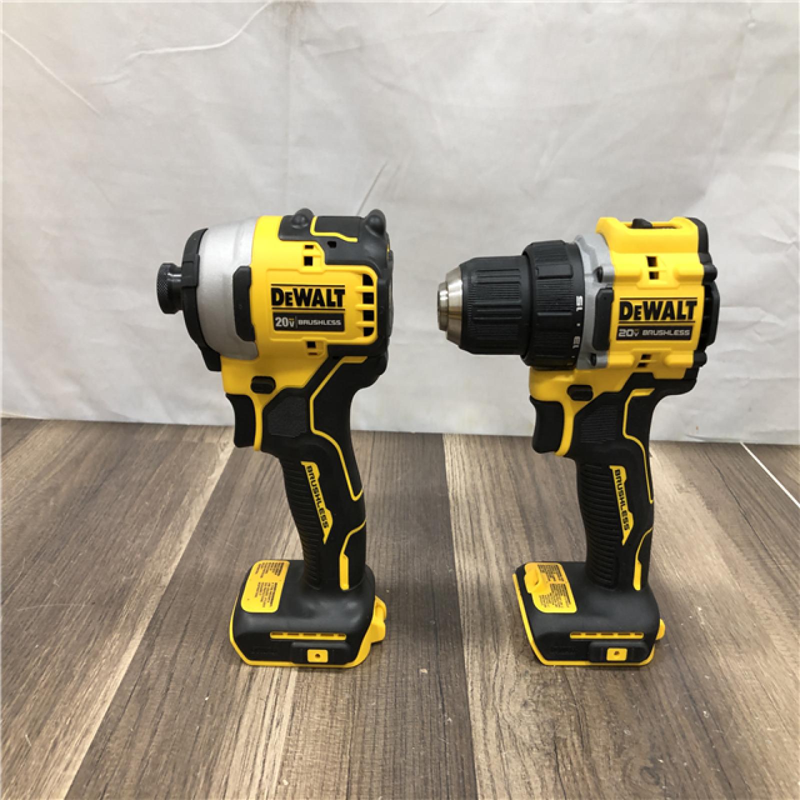 AS-IS DEWALT ATOMIC 20-Volt MAX Lithium-Ion Cordless Combo Kit