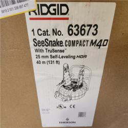 Phoenix NEW RIDGID SeeSnake Compact M40 Reel Sewer Camera for Drain Inspection  w/Self-Leveling Camera and TruSense Technology(Camera Only) (SEALED)