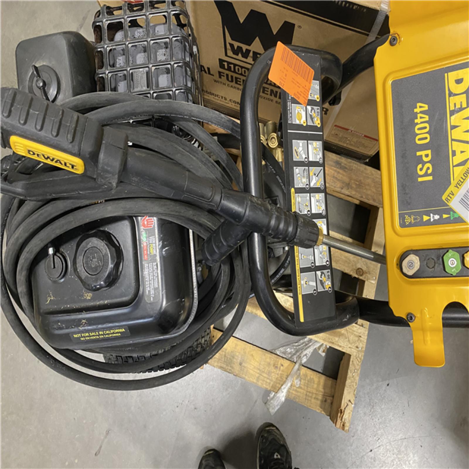 Dallas Location - As-Is DEWALT 4400 PSI 4.0 GPM Gas Pressure Washer