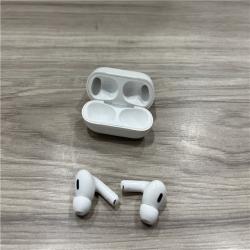 AS-IS Apple AirPods Pro (2nd Generation) with the (Lightning version) MagSafe Charging Case