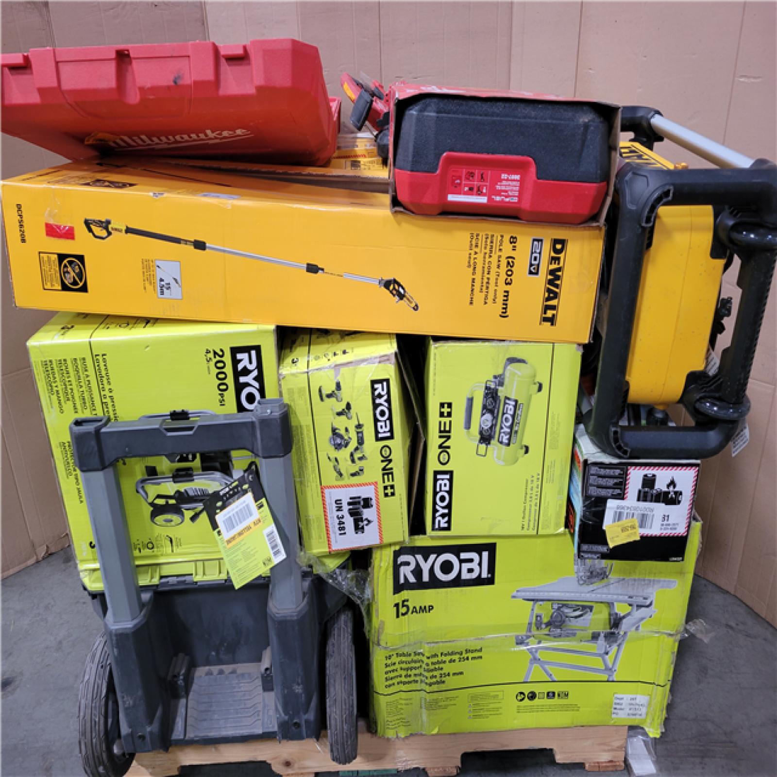 CALIFORNIA AS-IS TOOL PALLET