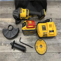 AS-IS DEWALT FLEXVOLT 60V MAX Cordless Brushless 4.5 in. - 6 in. Small Angle Grinder Kit