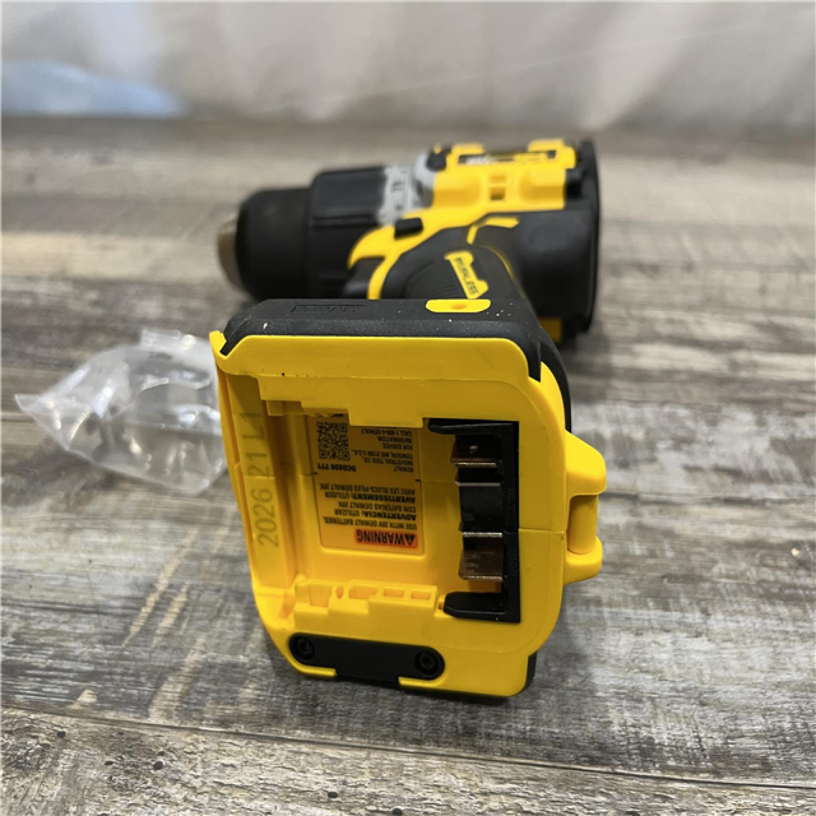AS-IS DEWALT 20V XR Brushless Cordless 1/2 in. Hammer Drill (Tool-Only)