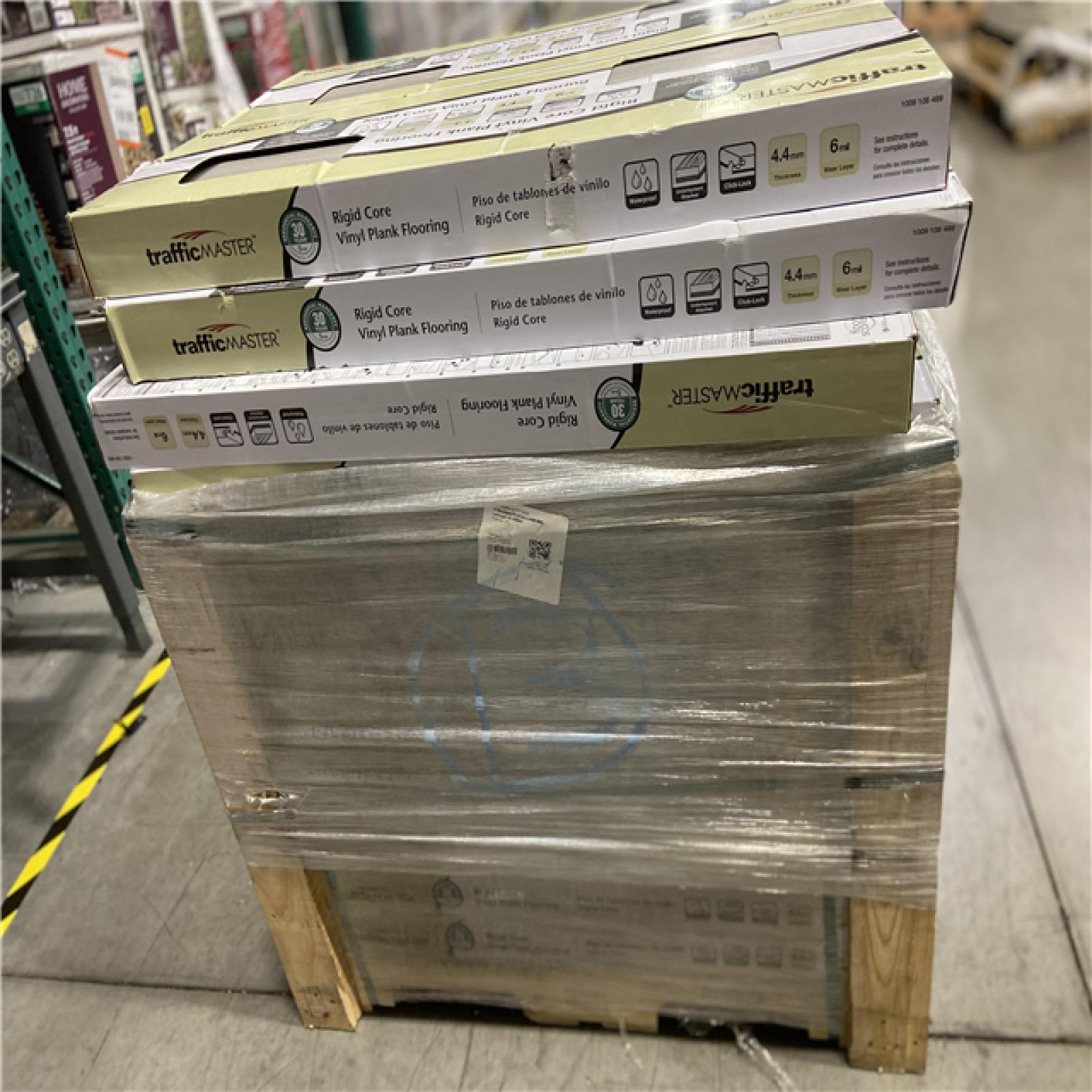 DALLAS LOCATION - TrafficMaster Breaksea Island 6 MIL x 6 in. x 36 in. Waterproof Click Lock Vinyl Plank Flooring (23.95 sq. ft./case) - 48 CASES