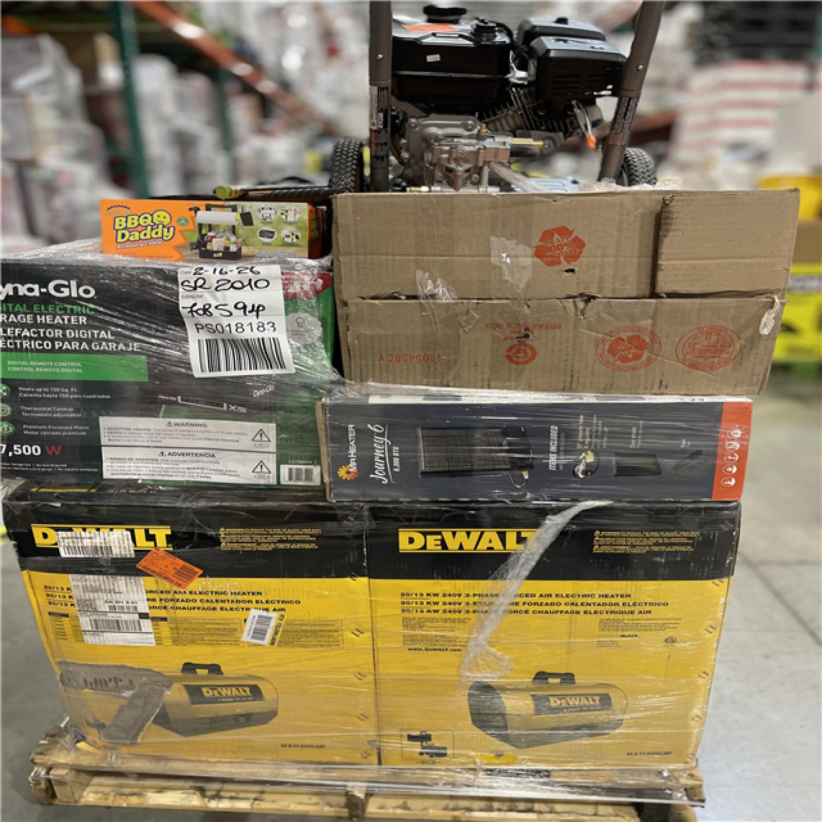 DALLAS LOCATION - AS-IS MONSTER TURBO PALLET