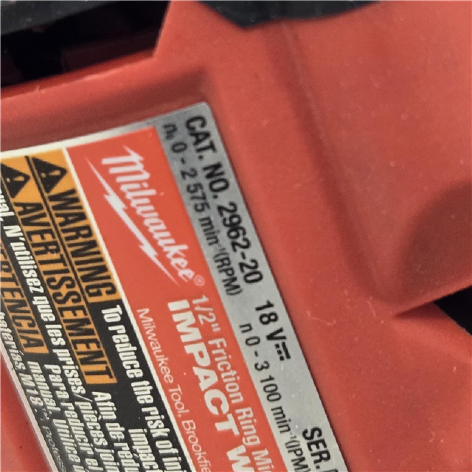 AS-IS Milwaukee 2962-20  M18 18V Fuel 1/2 Mid-Torque Impact Wrench Cordless (Tool-Only)