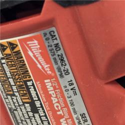AS-IS Milwaukee 2962-20  M18 18V Fuel 1/2 Mid-Torque Impact Wrench Cordless (Tool-Only)