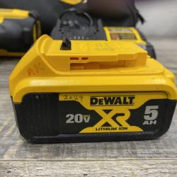 AS-IS DEWALT 20V MAX Lithium-Ion Cordless 1/2 in. Impact Wrench Kit