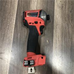 AS-IS Milwaukee  FUEL SURGE 18V Lithium-Ion Brushless Cordless 1/4 in. Hex Impact Driver (Tool-Only)