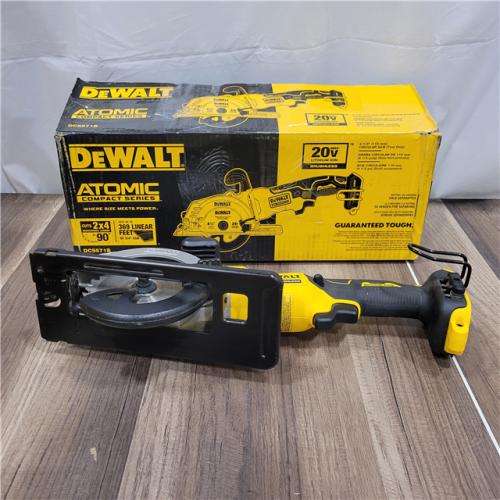 AS-IS DEWALT ATOMIC 20V MAX Cordless Brushless 4-1/2 in. Circular Saw (Tool Only)