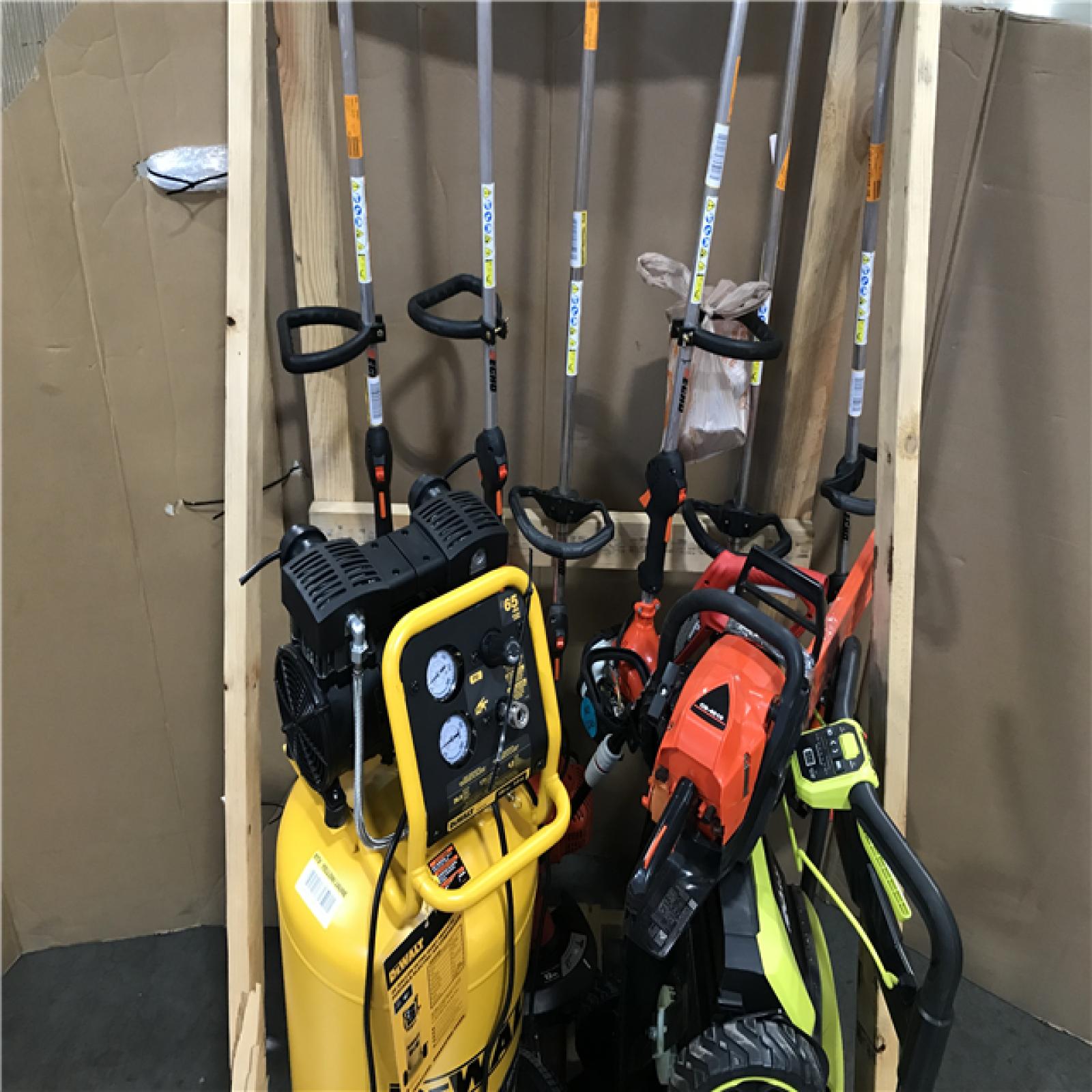 California AS-IS OUTDOOR POWER EQUIPMENT