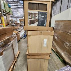 Phoenix Location Hampton Bay Shaker Assembled Kitchen Cabinets in Brindle Pallet (6 Cabinets)