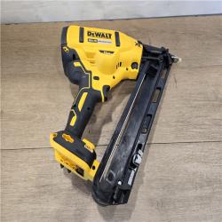AS-IS DEWALT Cordless 20V MAX XR Angled Finish Nailer (Tool Only)