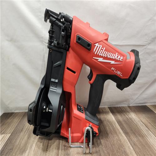 AS-IS- Milwaukee M18 FUEL 18-Volt Lithium-Ion Brushless Cordless Coil Roofing Nailer (Tool Only)