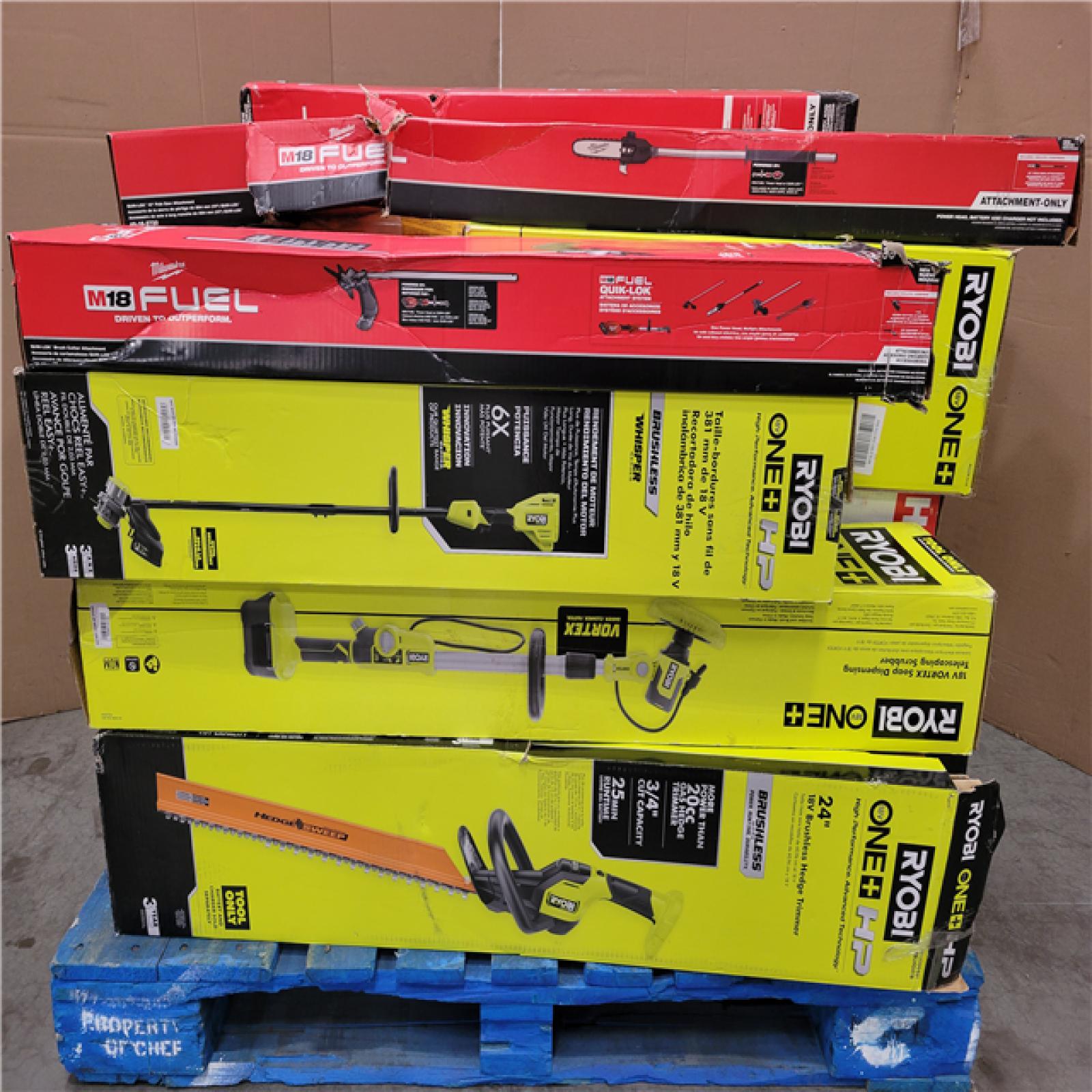 CALIFORNIA AS-IS TOOL PALLET