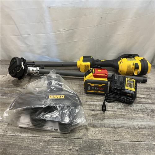 AS-IS DEWALT FLEXVOLT 60V MAX 17 in. Cordless Battery Powered Attachment Capable Trimmer Kit