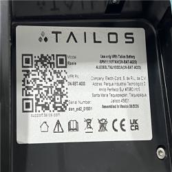 AS-IS TAILOS Rosie: Commercial Grade Robotic Vacuum