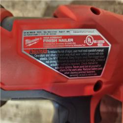 HOUSTON LOCATION - AS - IS MILWAUKEE STRAIGHT FINISH NAILER