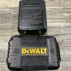 AS-IS DEWALT 20V MAX Lithium-Ion Starter Kit with 4.0 Ah and 5.0 Ah Batteries and Charger