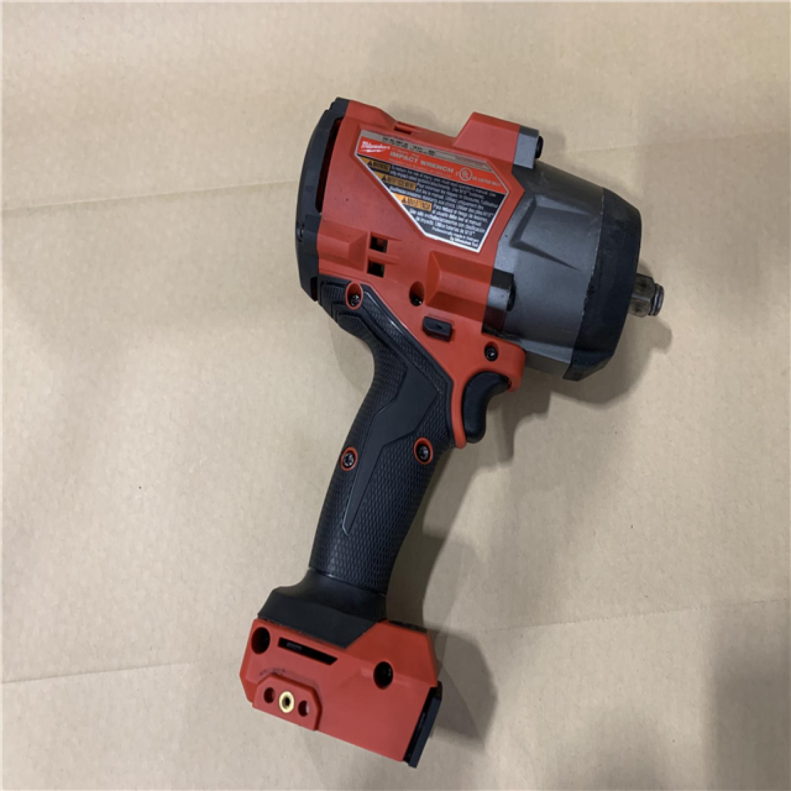 AS-IS - Milwaukee M18 FUEL 18V Lithium-Ion Brushless Cordless 1/2 in. Impact Wrench with Friction Ring (Tool-Only)