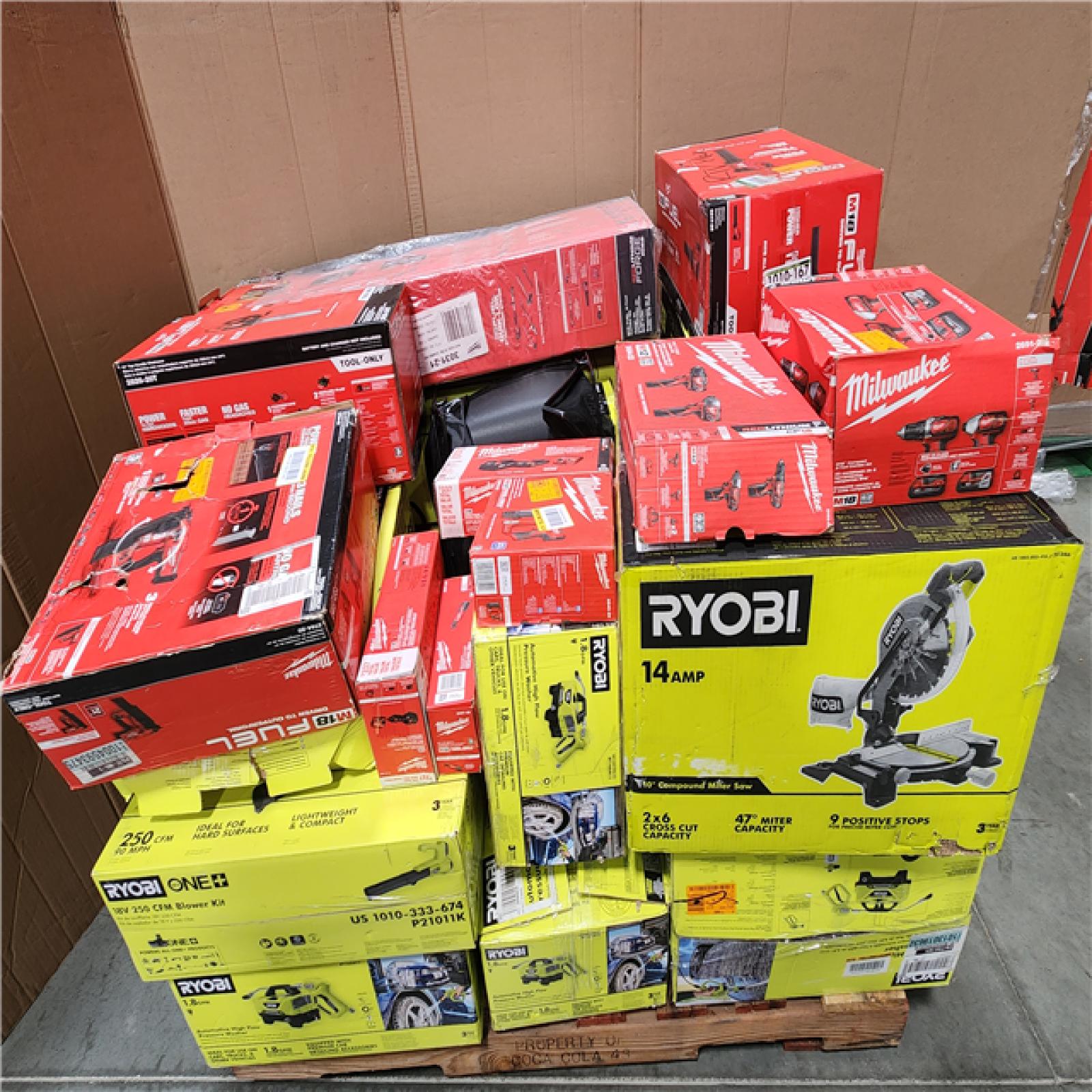 CALIFONIA  AS-IS TOOL PALLET