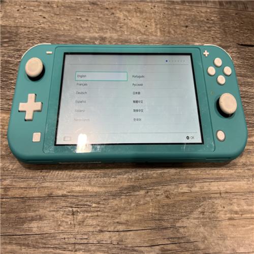 AS-IS Nintendo Switch Lite- Turquoise
