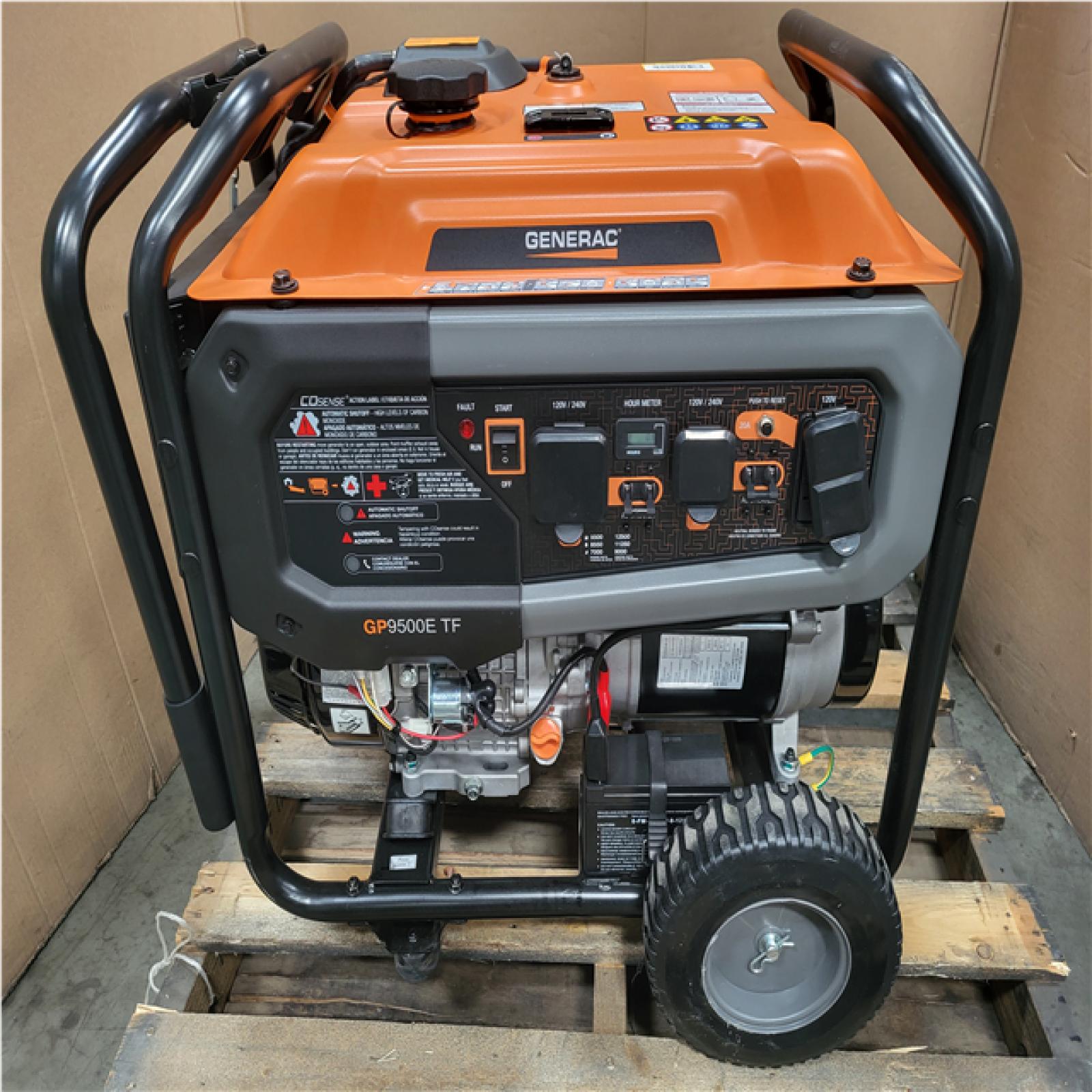 CALIFORNIA AS-IS GENERAC GENERATOR